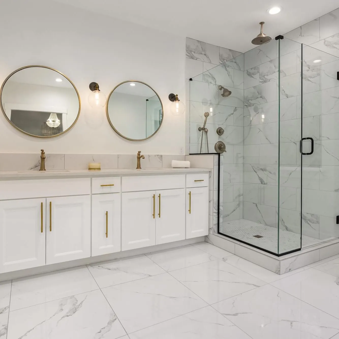 interior bath mirror painting